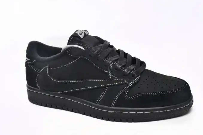 One Kick Scott Air Jordan Travis Phantom Black x 1 OG Low DM7866-001 0701